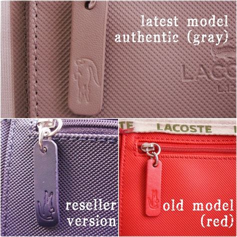 fake vs authentic lacoste bag|counterfeit lacoste bag.